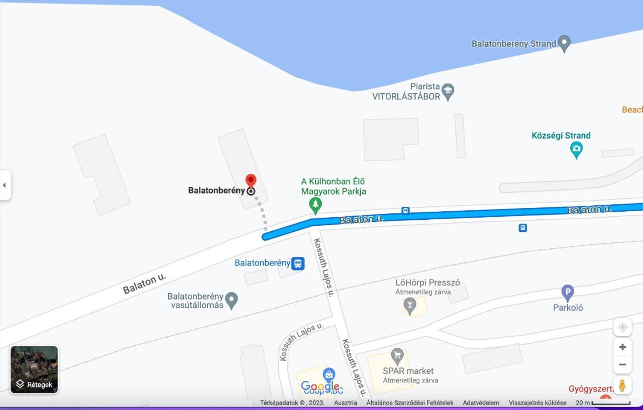 Albert Apartman Balatonberény 외부 사진